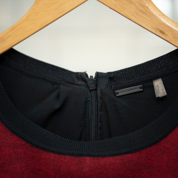 Dark red & black dress - Picture 2 of 6